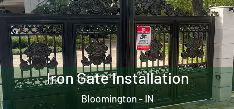 Iron Gate Installation Bloomington - IN